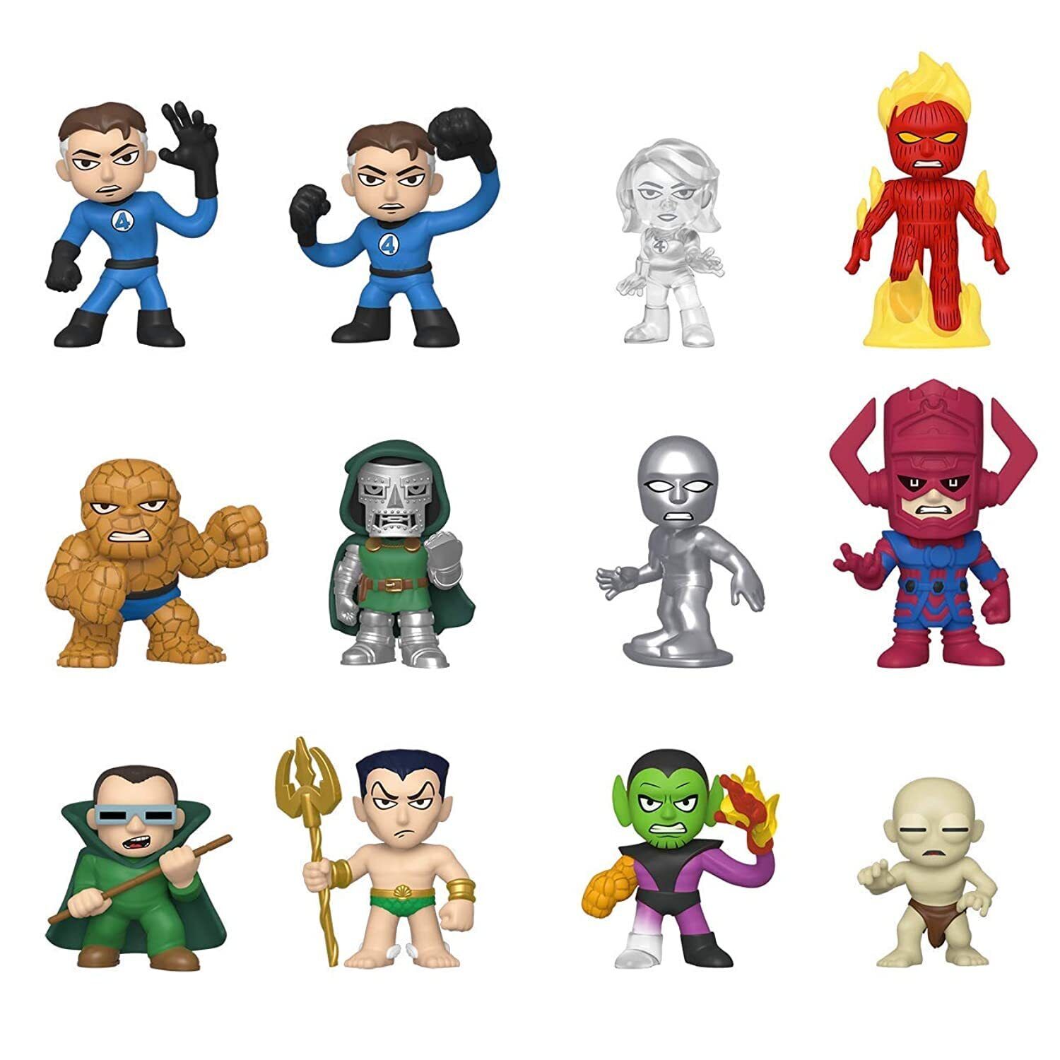 Funko POP! MYSTERY MINI: Fantastic Four (ONE Random Mystery Mini Figure Per Purc