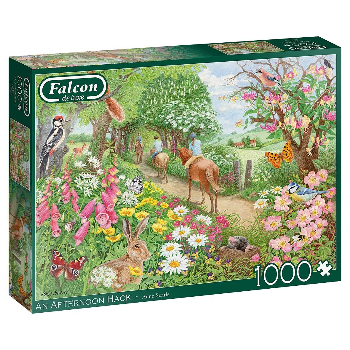 Jumbo, Falcon de luxe - An Afternoon Hack, Jigsaw Puzzles for Adults, 1000-Piece