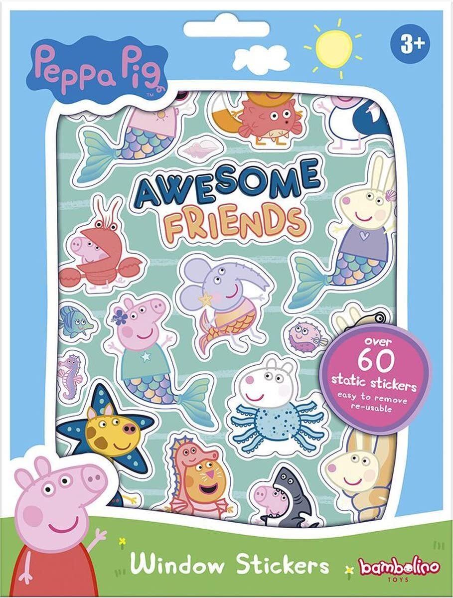 BAMBOLINO TOYS Peppa Pig Window Stickers
