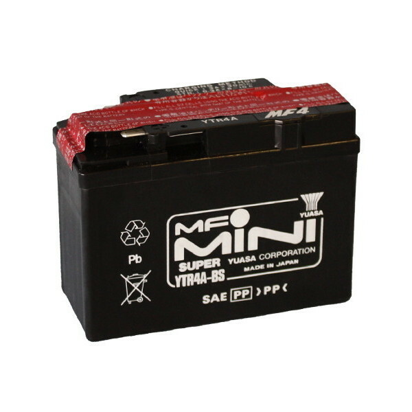 BATTERIA YUASA YTR4A-BS +CONF.   for honda 50 SXR 1995-1995