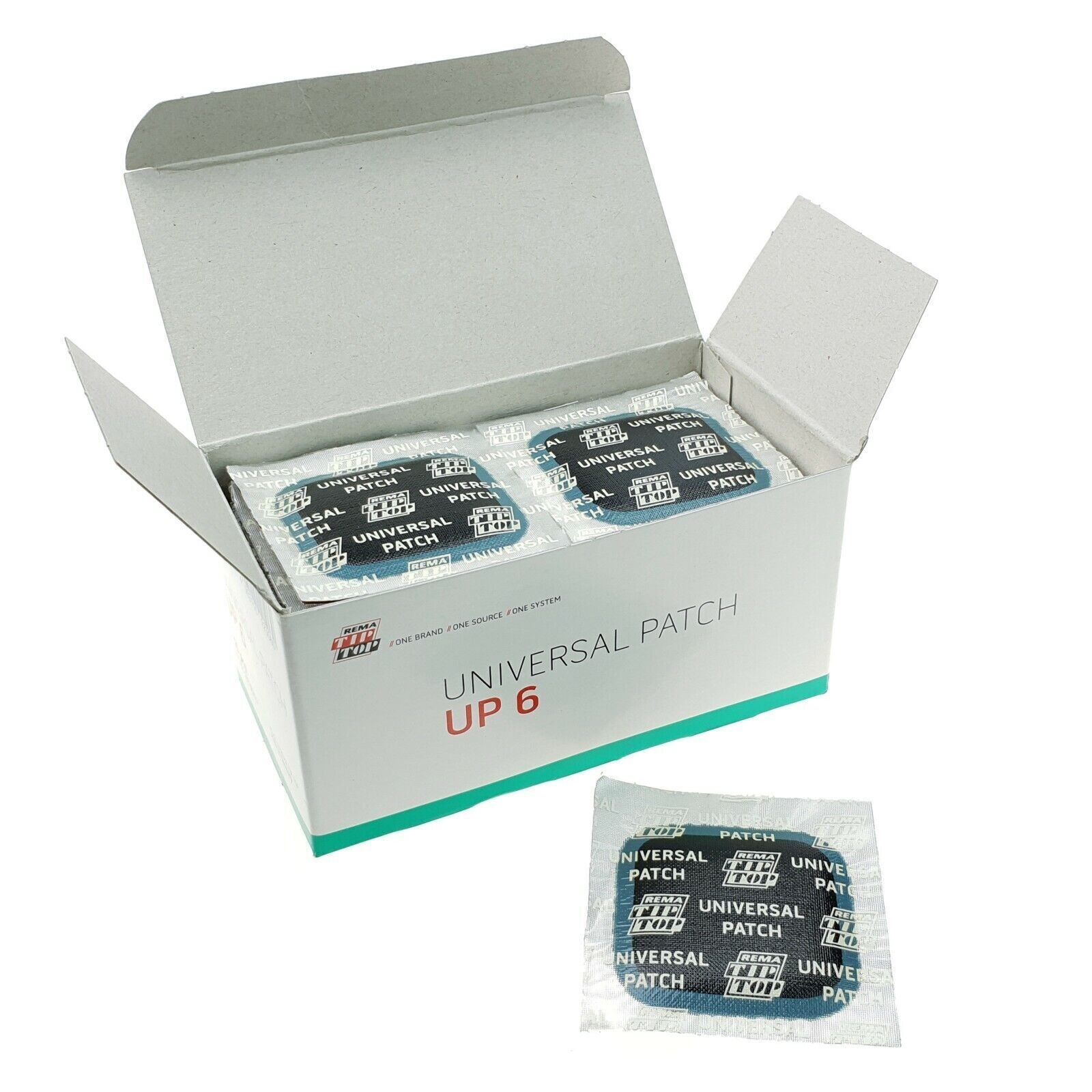 50x Universal Patch UP6 TipTop cerotto universale 43x43mm riparazione...