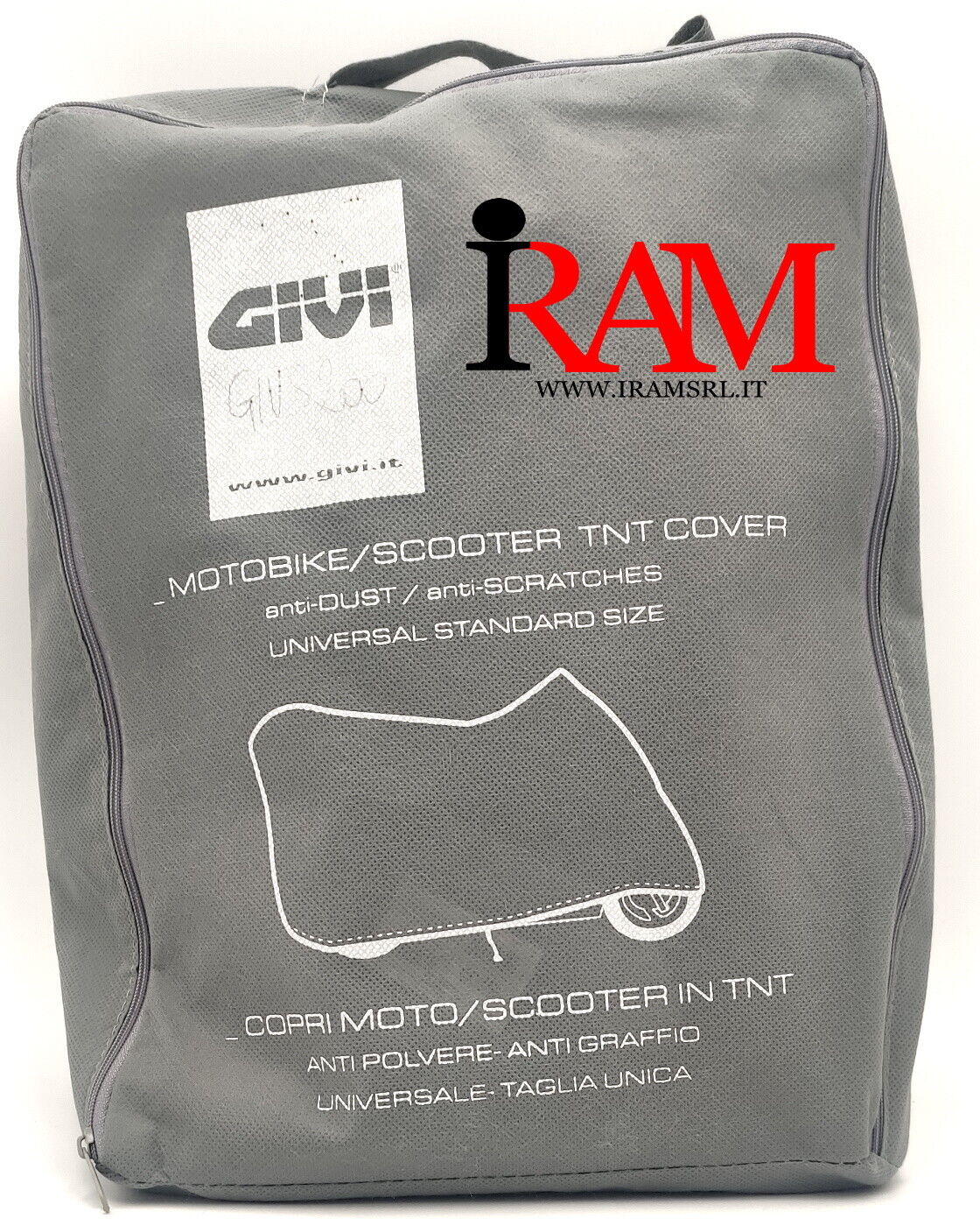 GIVI - TELO GRIGIO NON IMPERMEABILE TAGLIA UNIVERSALE