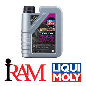 ACEA C1 • Jaguar / Land Rover STJLR.03.Olio Top Tec 4500 5W-30 Liqui-Moly - 1 Lt