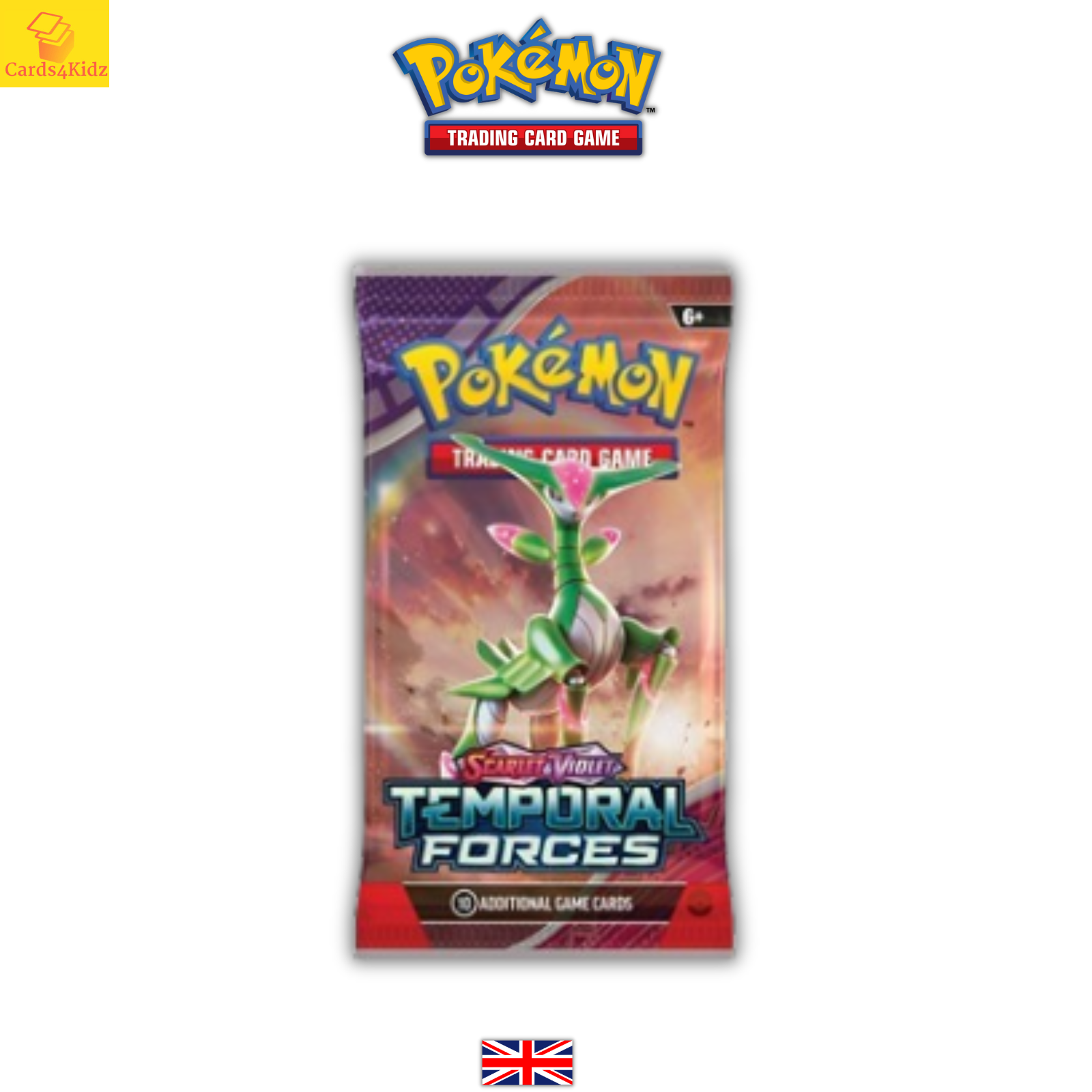 Pokemon Temporal Forces SV05 Booster Pack New Sealed English Scarlet Violet