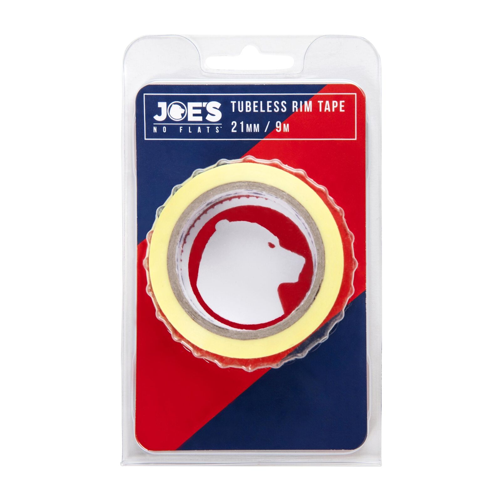 Joe'S No Flats Tape, Nastro Tubeless Unisex Adulto, Giallo, 21 x 9 mm