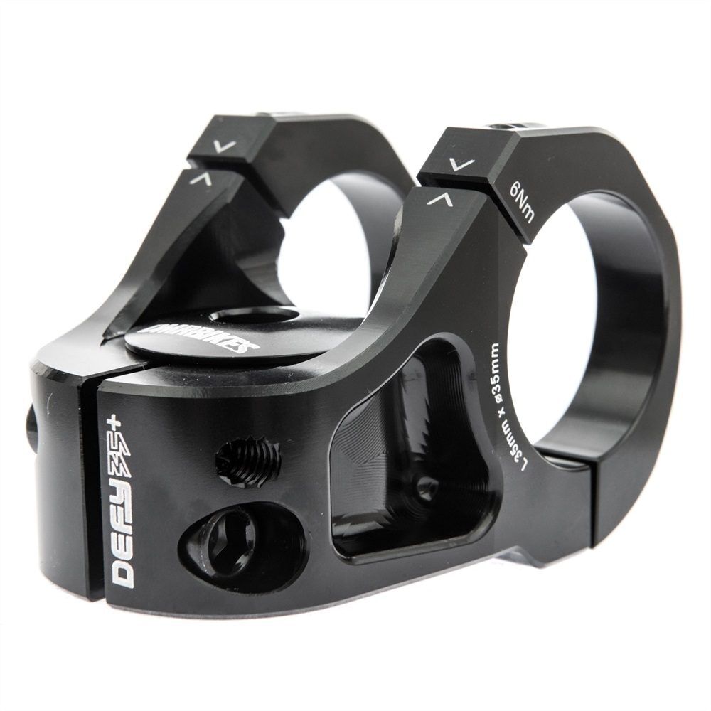 Attacco manubrio mountain bike 35 mm DMR Bikes Defy DM Black Spedizione Gratuita