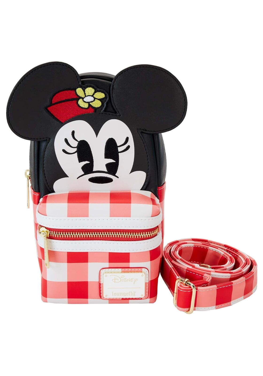 Loungefly Disney Minnie Mouse Portabicchiere Borsa a Tracolla Minnie Mouse Stand
