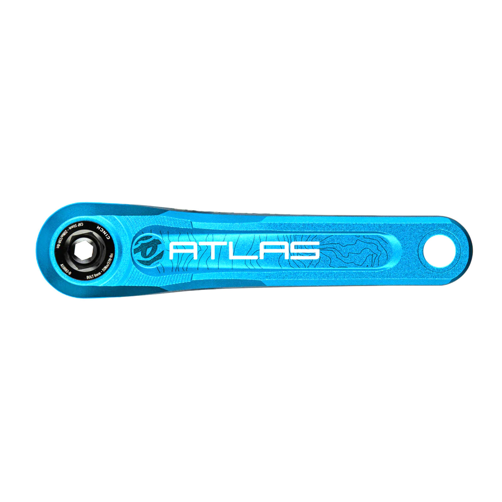 Race Face Atlas Cinch Cranks (Arms Only) Blue 165mm/83mm