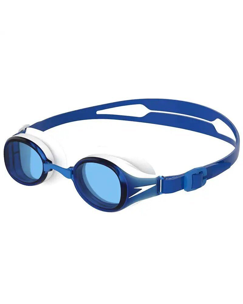 Speedo Hydropure Occhialini Piscina, Blue/White