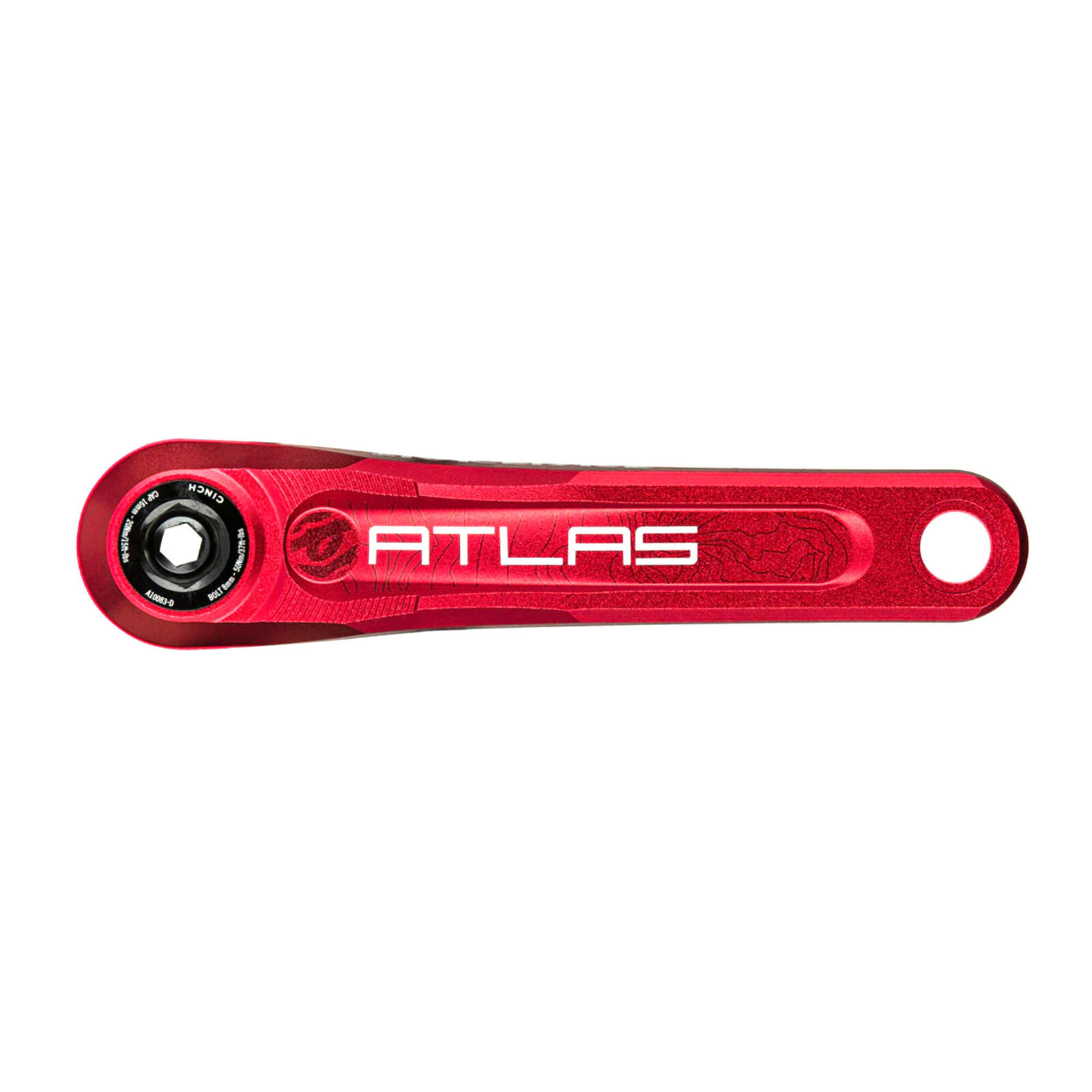 Race Face Manovella Atlas Senza alloggiamento 170 mm Rosso