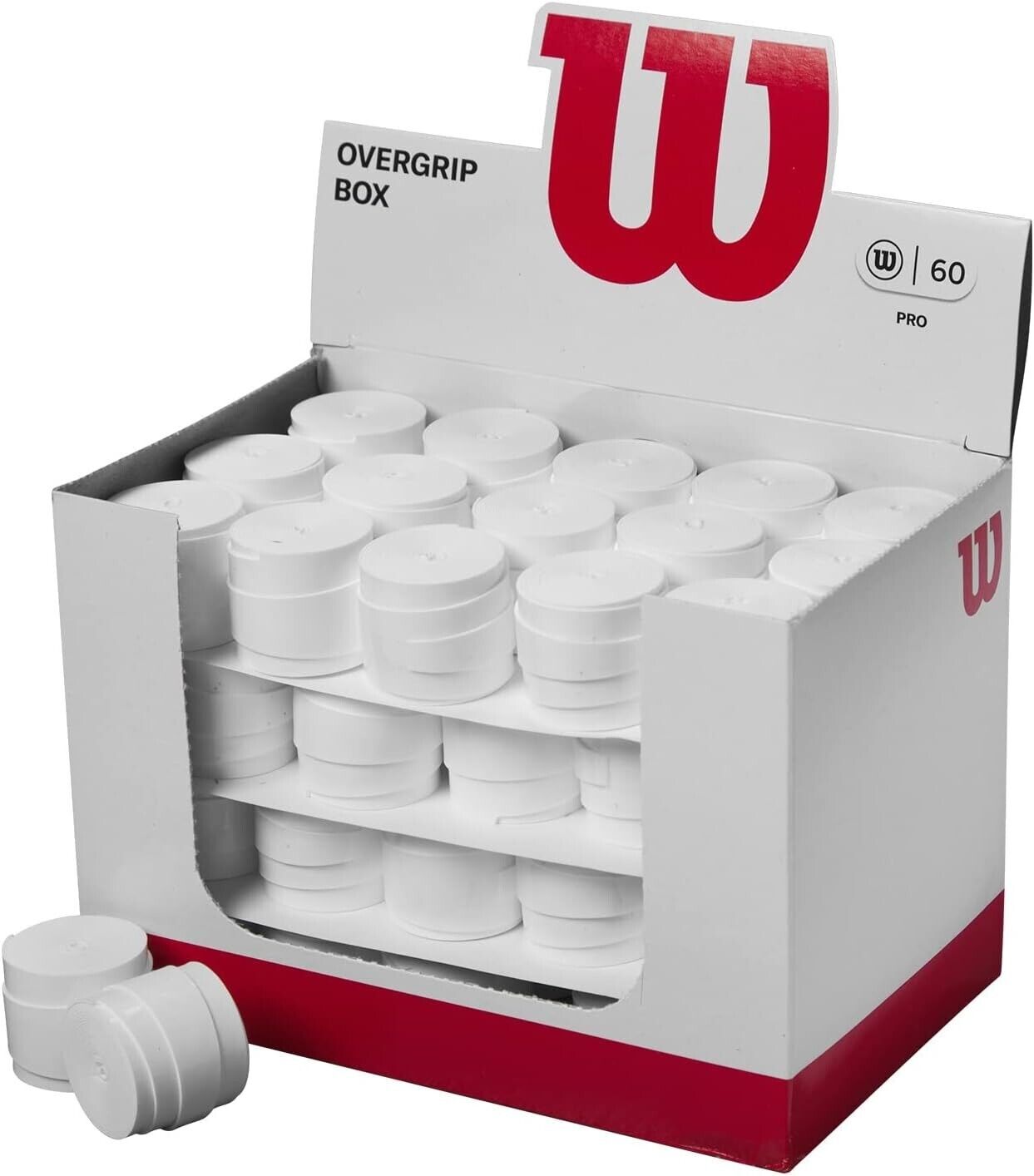 Wilson pro overgrip 60 box white
