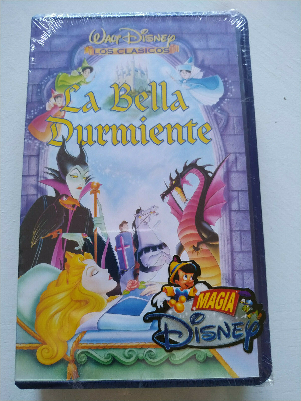 La Bella los Classici WALT DISNEY 1995 - VHS Nastro Spagnolo Nuovo - 4T