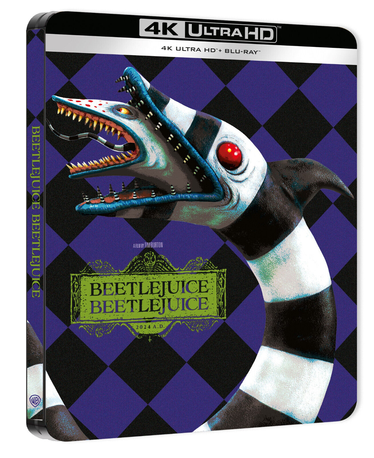 Beetlejuice Beetlejuice - Steelbook 1 (4K Ultra HD + Blu-Ray Disc - SteelBook)