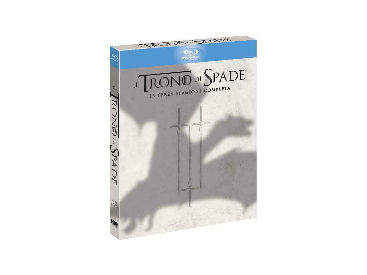 blu-ray IL TRONO DI SPADE TERZA STAGIONE COMPLETA italiano NUOVO
