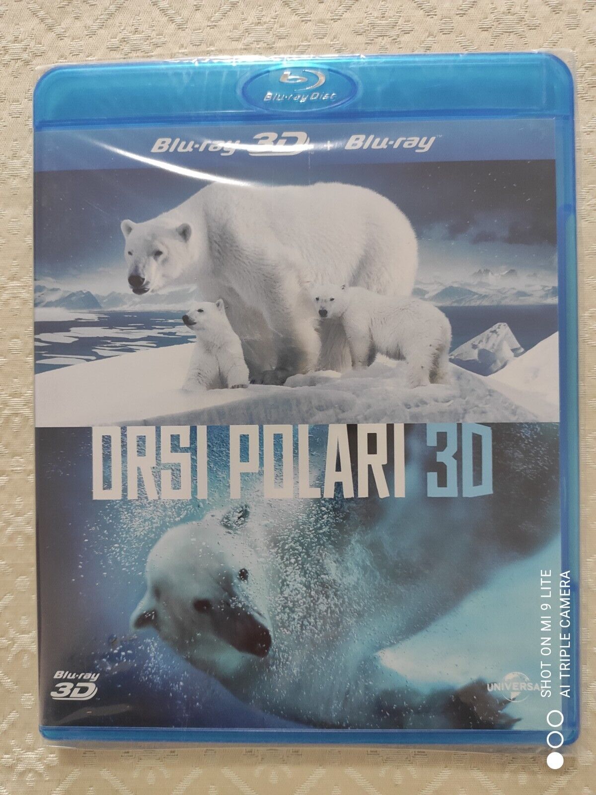 ORSI POLARI   Bluray 3D + Bluray    **** NUOVO