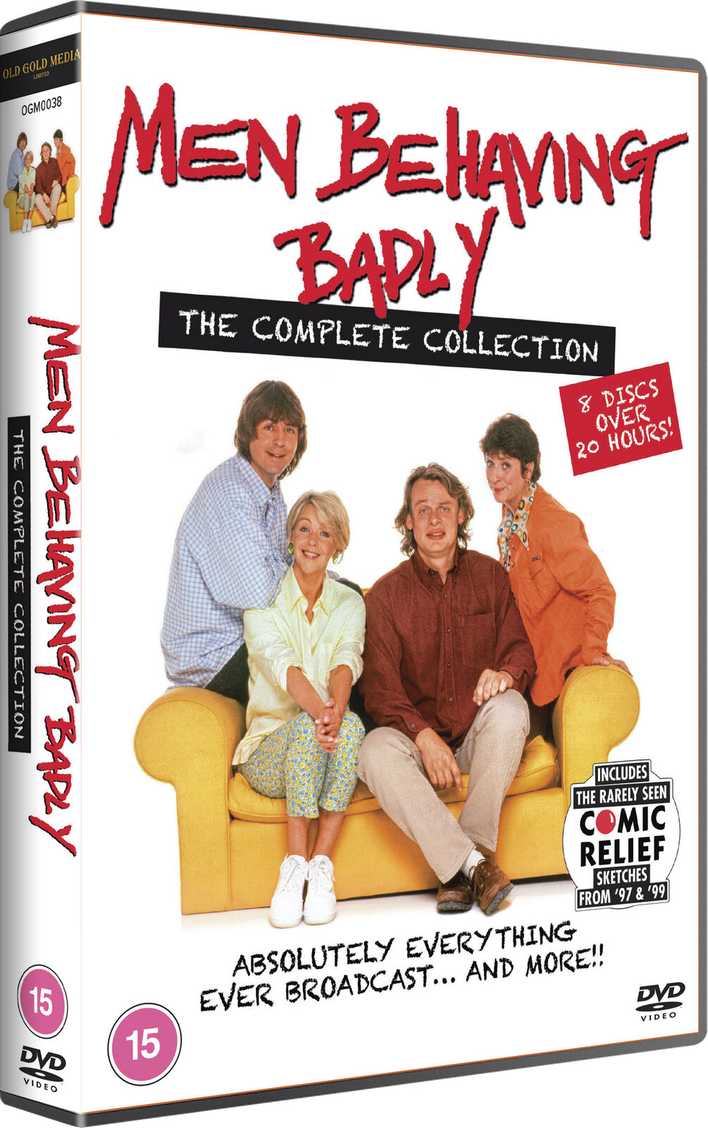 Men Behaving Badly: The Complete Series (DVD) Leslie Ash Caroline Quentin