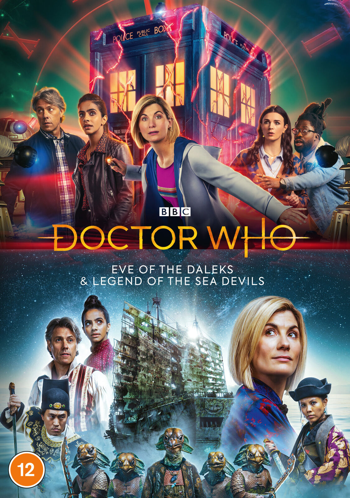 Doctor Who: Eve of the Daleks & Legend of the Sea Devils (DVD) Crystal Yu