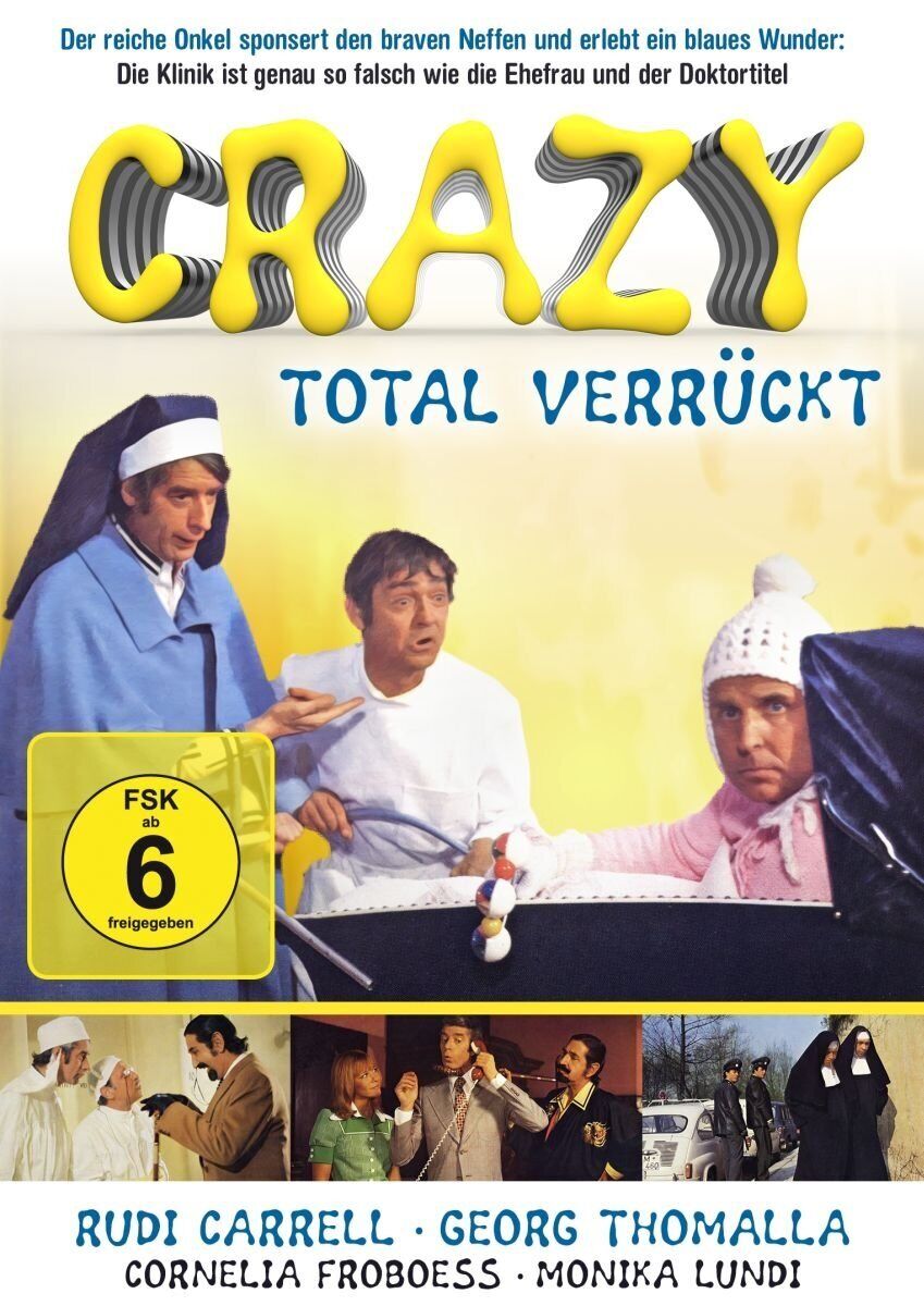 Crazy - Total verrückt (DVD) Rudi Carrell Georg Thomalla Cornelia Froboess