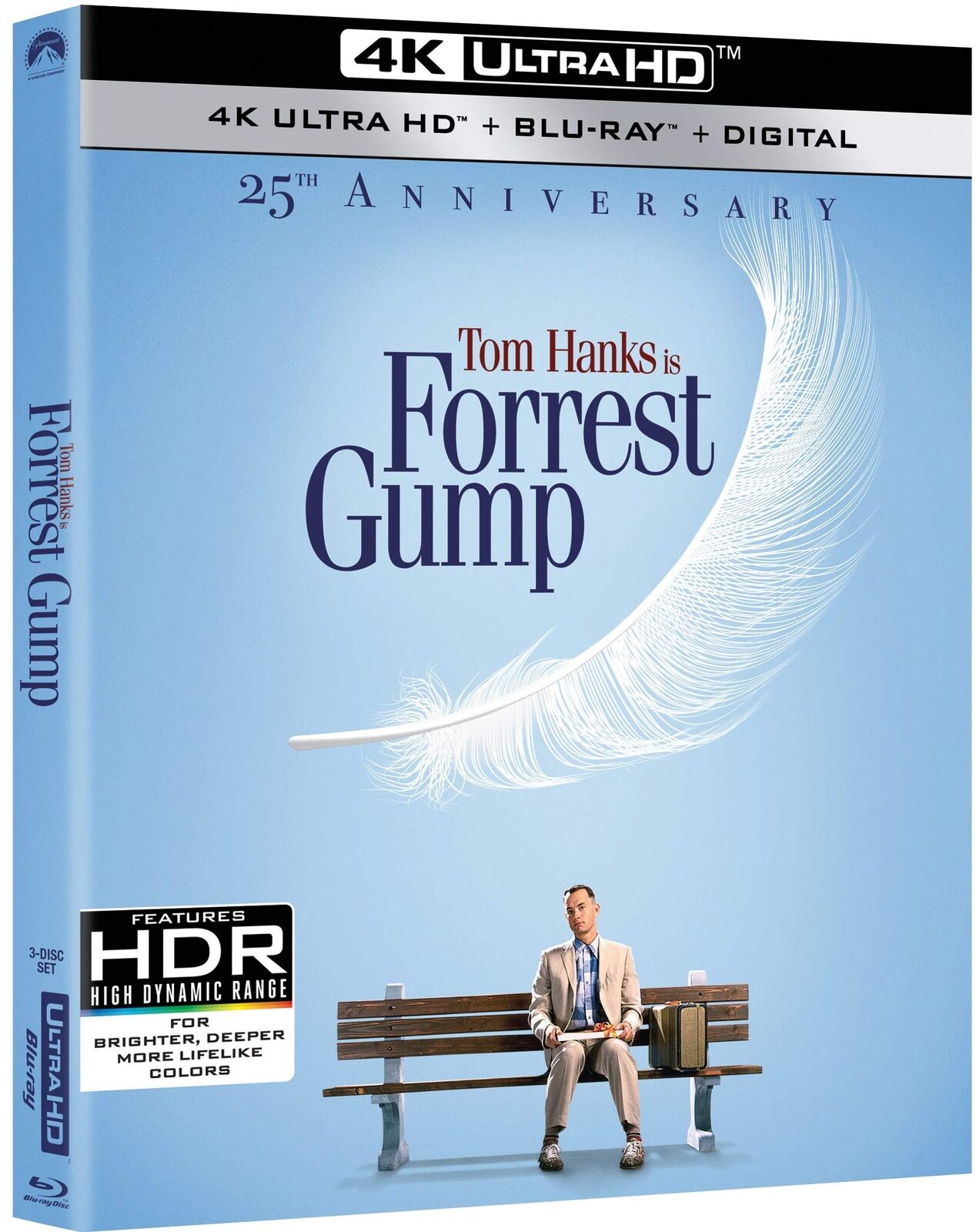 Forrest Gump (4K UHD + Blu-ray + Digital) (4K UHD Blu-ray)