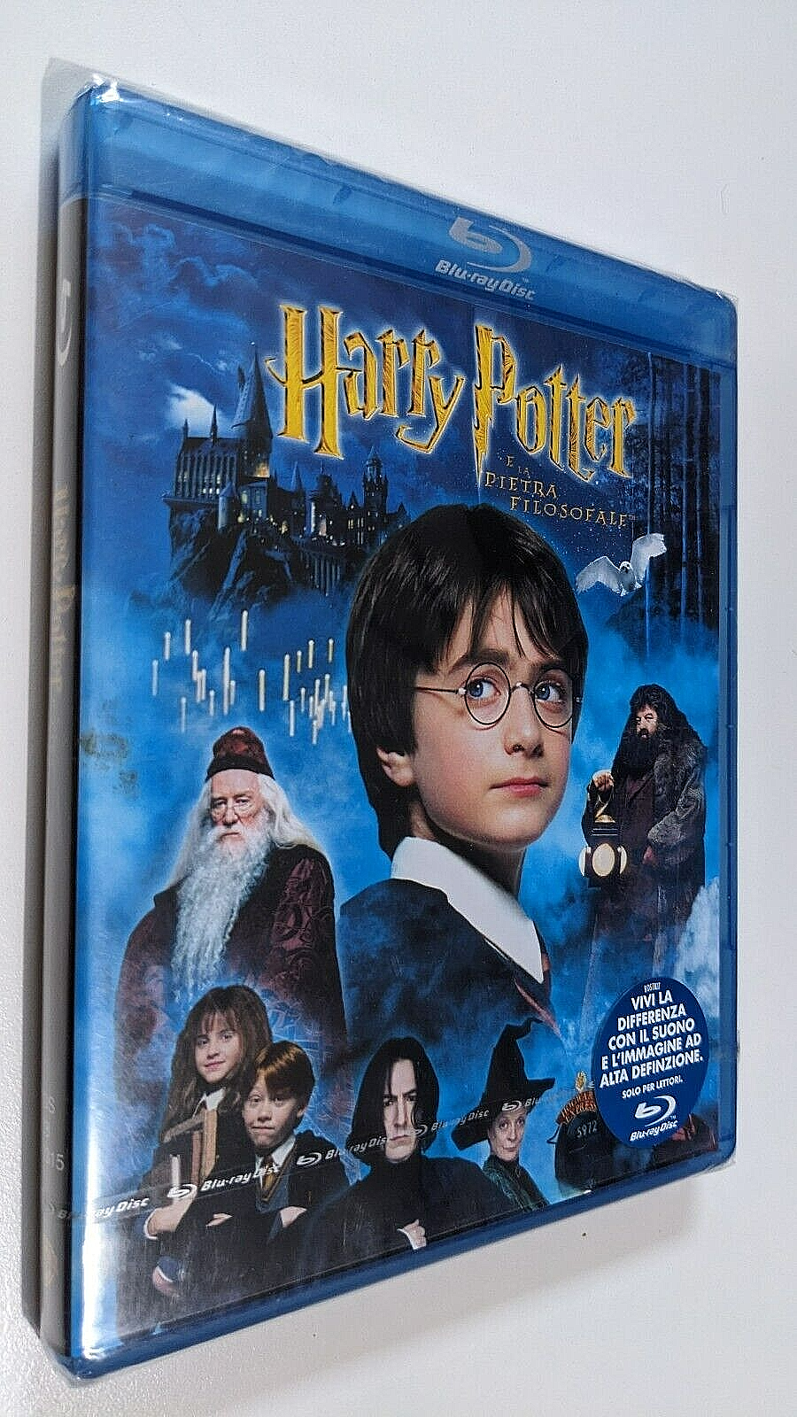 HARRY POTTER E LA PIETRA FILOSOFALE - BLURAY NUOVO SIGILLATO