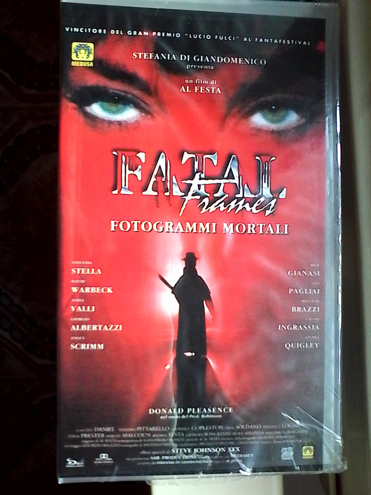 FATAL FRAMES - fotogrammi mortali (AL FESTA) vhs medusa RARITA',nuova, sigillata
