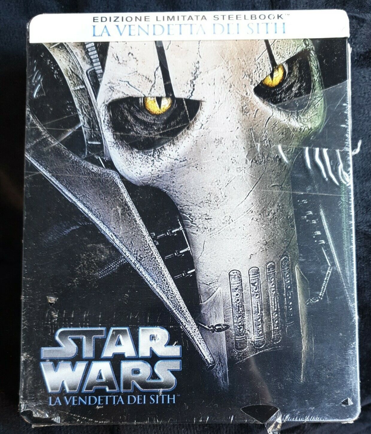 star wars la vendetta dei sith steelbook raro INCELOFANATURA non intatto fotoR*