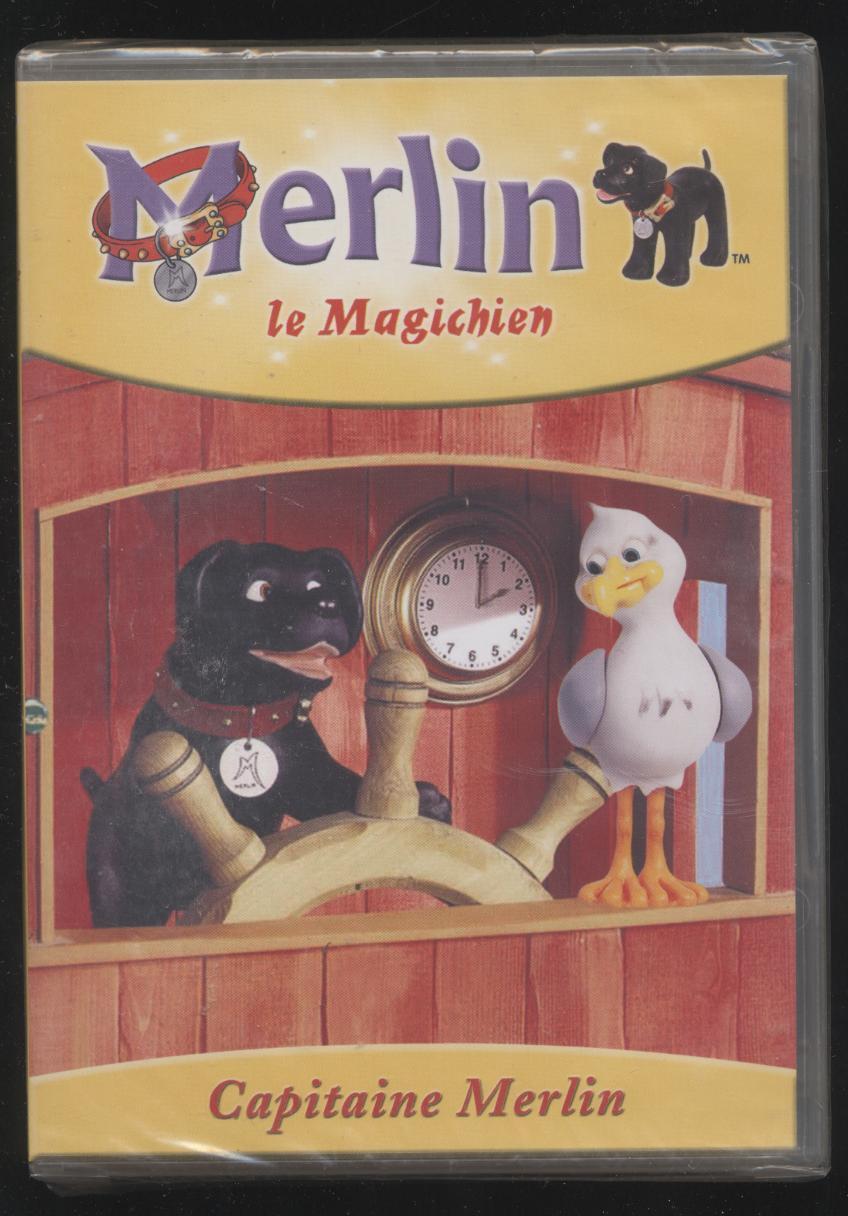 Nuova DVD Merlin Il Magichien 5 Storie Magiche IN Blister per Bambini