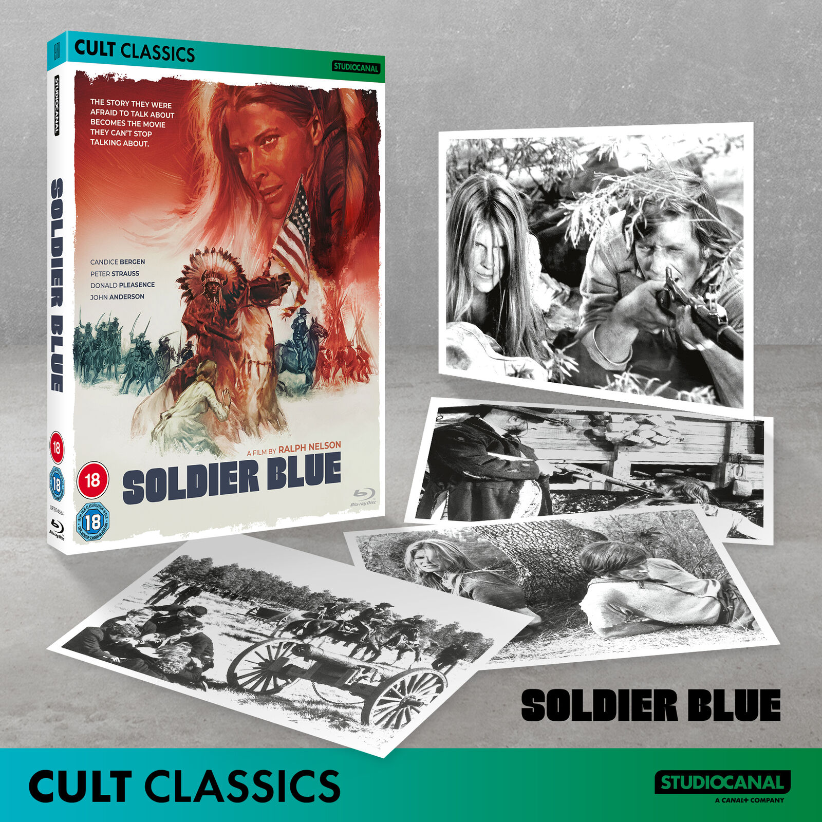 Soldier Blue (Blu-ray) Martin West Donald Pleasence Jorge Russek Aurora Clavell