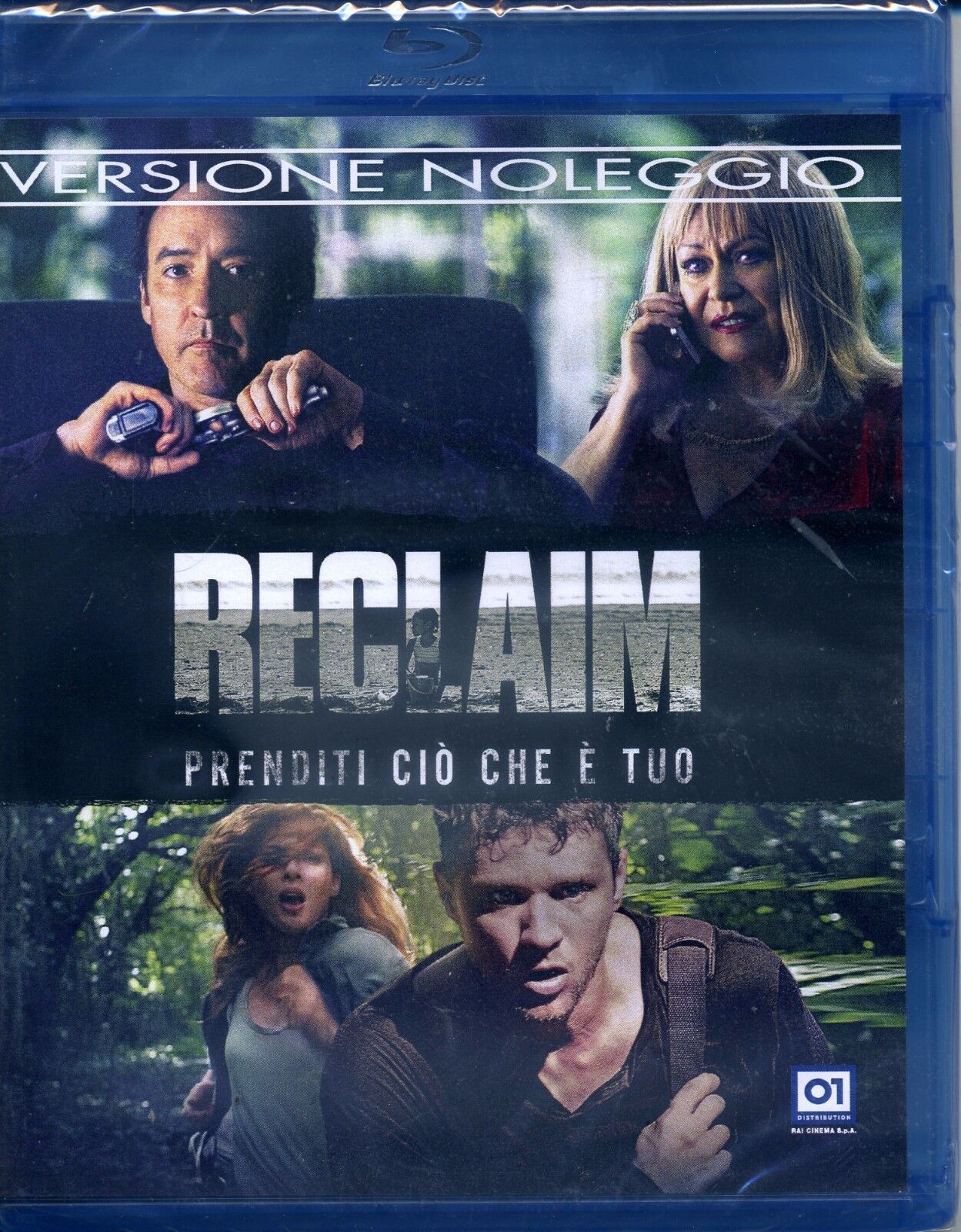 RECLAIM - (2014)  John Cusack versione noleggio - BLU RAY NUOVO