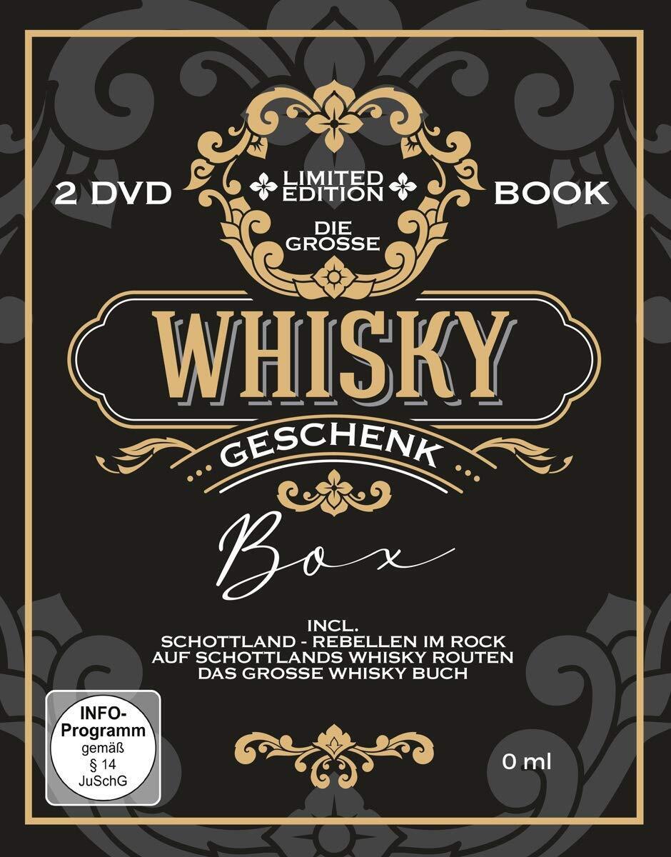 Die große Whisky-Geschenk-Box (DVD) Whisky Buch Schottland DVDs