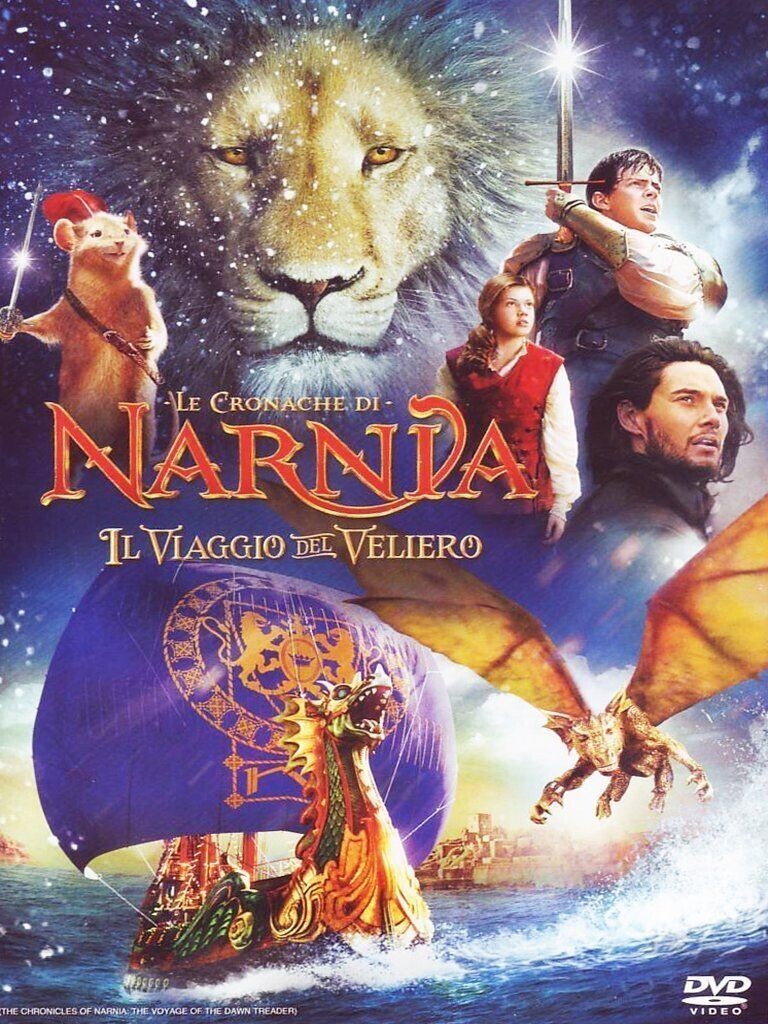 LE CRONACHE DI NARNIA IL VIAGGIO DEL VELIERO DVD NUOVO SIGILLATO SLIMBOX