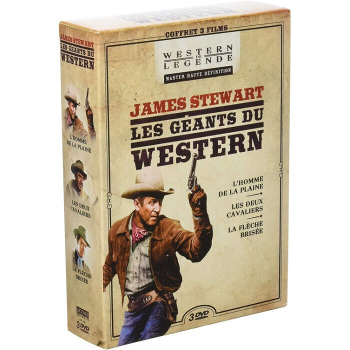 James Stewart 3 Film Cofanetto DVD Nuova