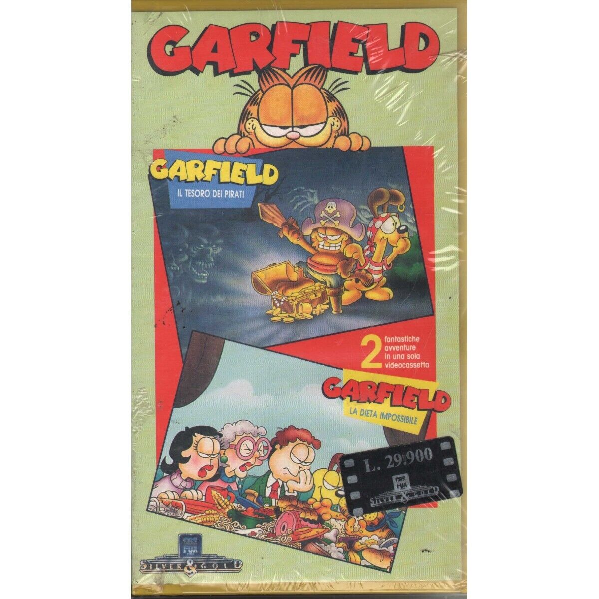 Garfield: Il Tesoro Dei Pirati, La Dieta Impossibile VHS Univideo - 284315 Sigil