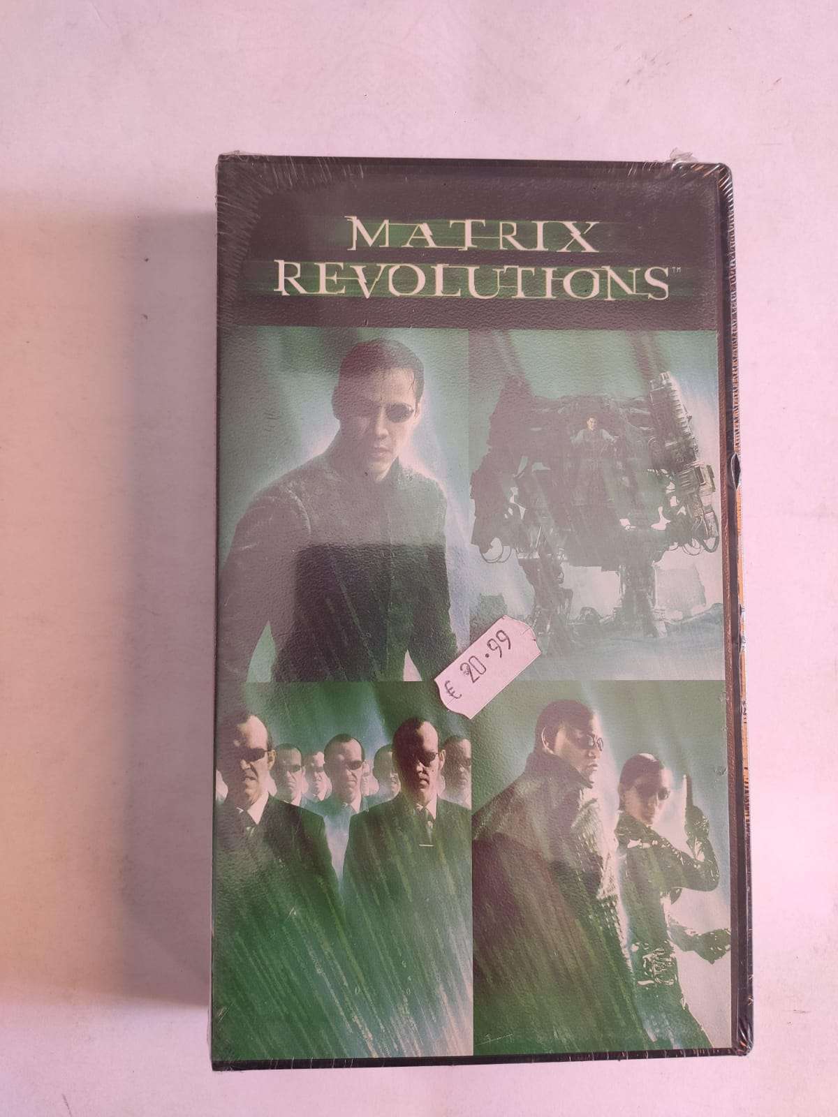 MATRIX-REVOLUTIONS-VHS EDIZIONE ITA videocassetta- univideo-sigillato