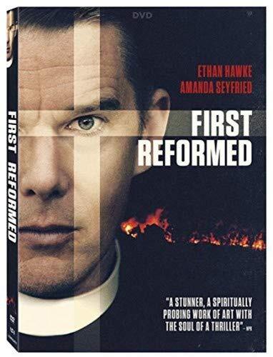 FIRST REFORMED (DVD) Amanda Seyfried Ethan Hawke Cedric Kyles Van Hansis