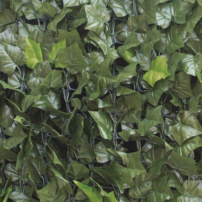 Siepe finta artificiale per Giardino Balcone Recinzione 1,5x3mt Edera Decorativa
