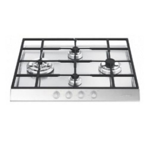 Piano cottura inox pts605-3 - smeg