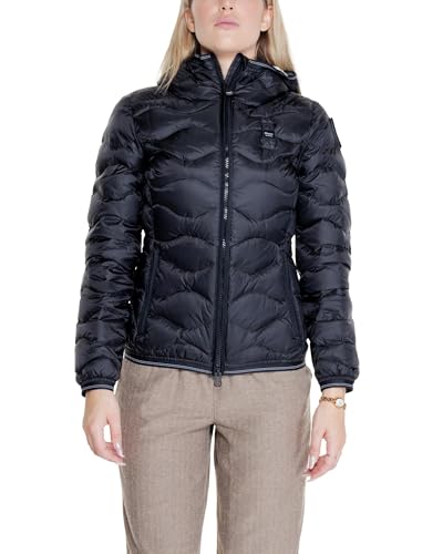 Blauer Piumino Camelia Giubbino Corto Donna Poliestere Nero Xl