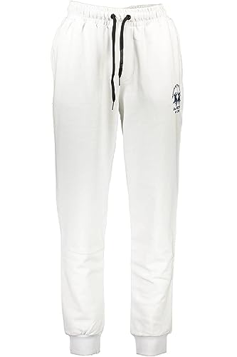 La Martina White Cotton Jeans & Pant