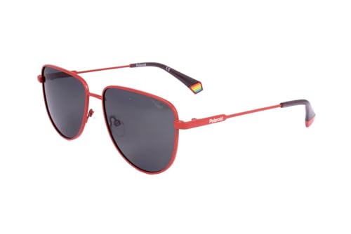 Polaroid Pld 6196/S/X Sunglasses, 0Z3 Matte Red, 56 Unisex
