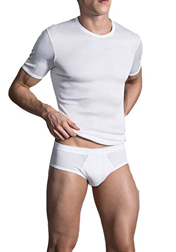 Perofil "Girocollo" - T-Shirt In Filo Di Scozia Tg. 6 (Xl)