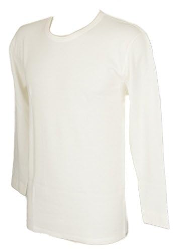 Ragno Maglia Intima Uomo A Costina Girocollo A Manica Lunga Colore Bianco Lana Tg 3 Art.003159