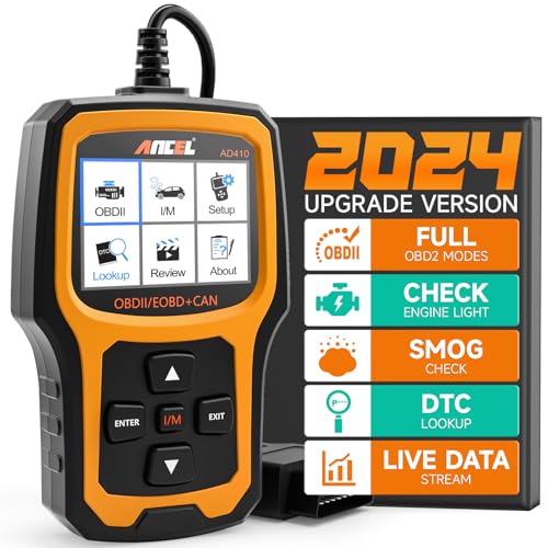 Ancel Ad410 Obd Ii Strumento Di Scansione Della Luce Del Motore Di Controllo Del Veicolo Lettore Di Codici Automobilistico Scanner Obd2 Automatico E P