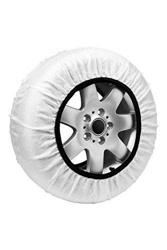 Isse Set Di 2 Catene Da Neve In Tessuto Per Auto Super Taglia 58