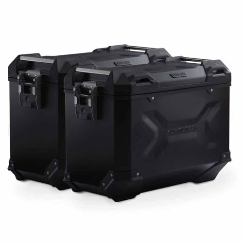 Sw-Motech Set Di Valigie Laterali E Portapacchi Trax Adv Kawa Versys 1000/1000 S (18-) 45/45L Nero