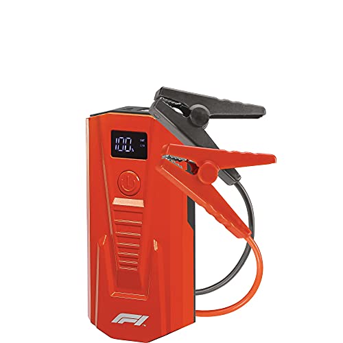 Formula 1 1000 A 12 V, Batteria Portatile Per Auto, Con 2 Usb, Per Motori Diesel Fino A 5 Litri E 4 Litri