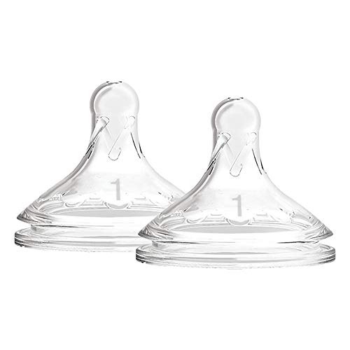 Dr. Brown'S Options +, Tettarella In Silicone Bocca Larga Livello 1, 0 Mesi