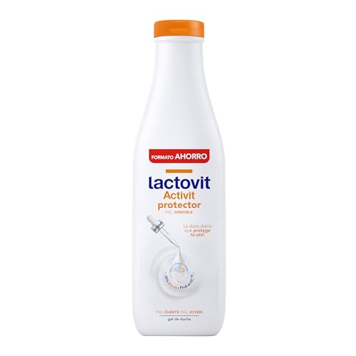 Lactovit - Gel Doccia Protettivo Activit, Cura Del Microbioma, Idrata, Nutre E Protegge, Pelle Forte E Giovane, Consistenza Cremosa, Con Protein Calci