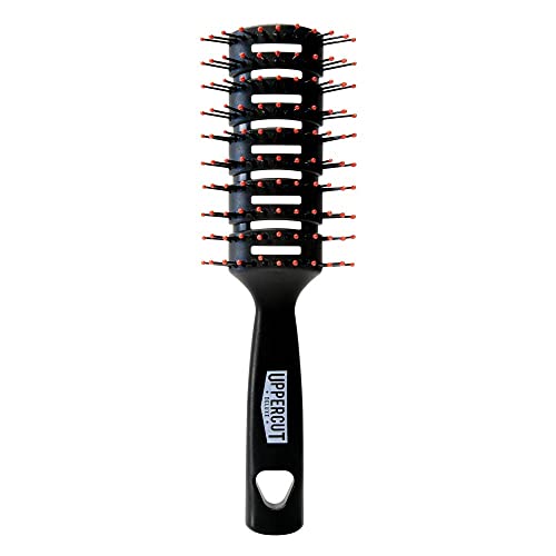 Uppercut Deluxe Spazzola Vent, Con Prese D'Aria Per Un Flusso D'Aria Massimo, Ideale Per L'Uso Con L'Asciugacapelli, Adatta Per Capelli Medi O Lunghi,