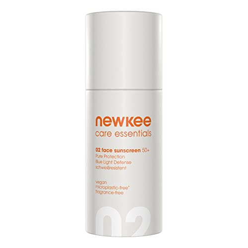 Newkee Crema Solare Per Viso Spf 50+ (30 Ml), Protezione Solare Impermeabile, Protezione Immediata, Ideale Per Lo Sport, Face Sunscreen Sviluppato Da